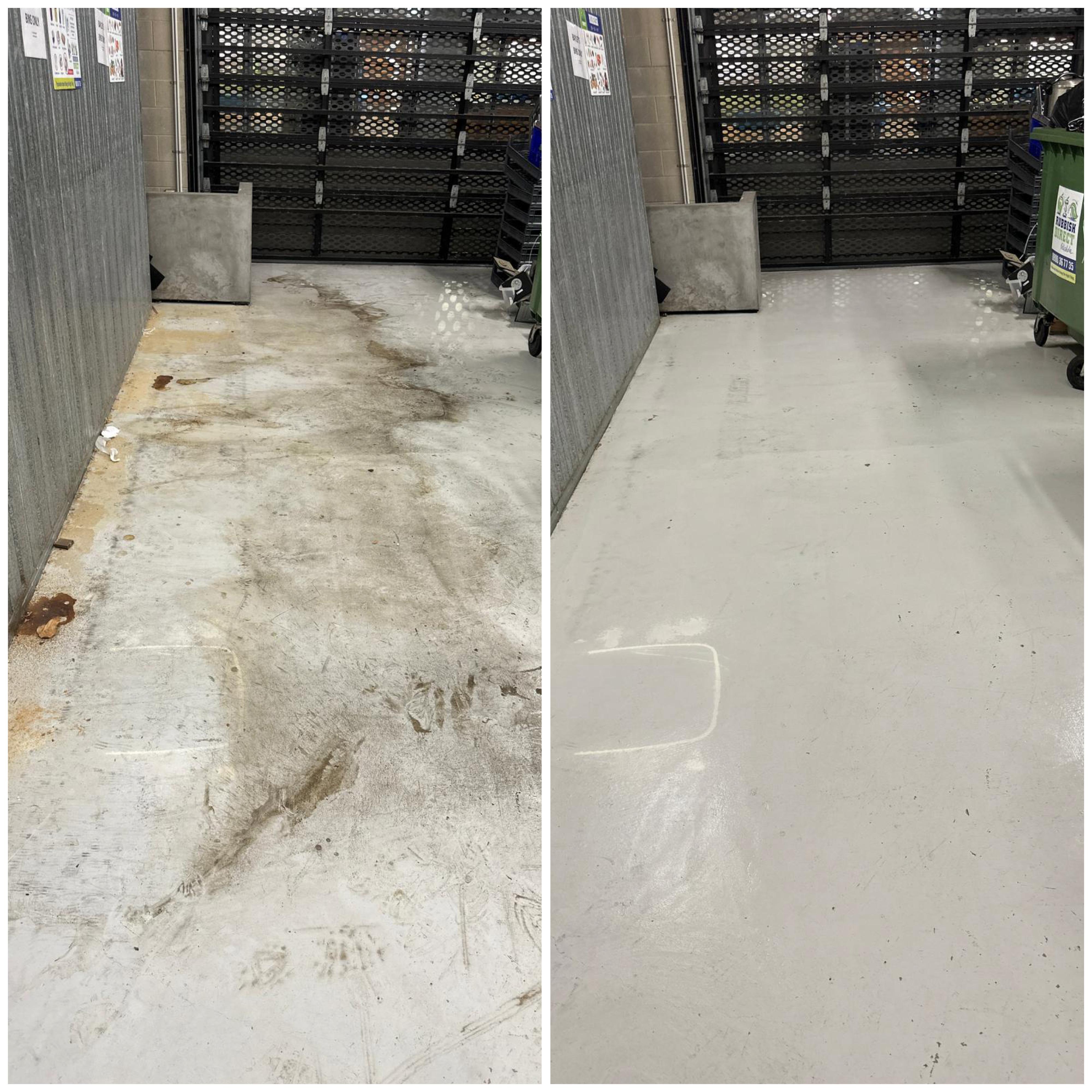 Professional Floor Scrubbing work 2
