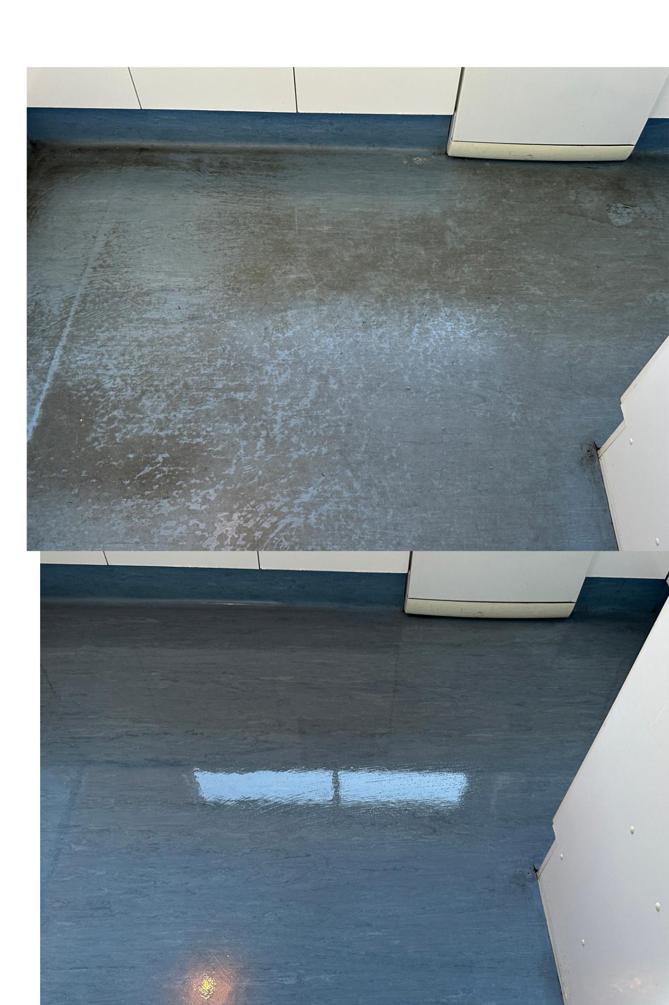 Expert Floor Strip & Polish work 1